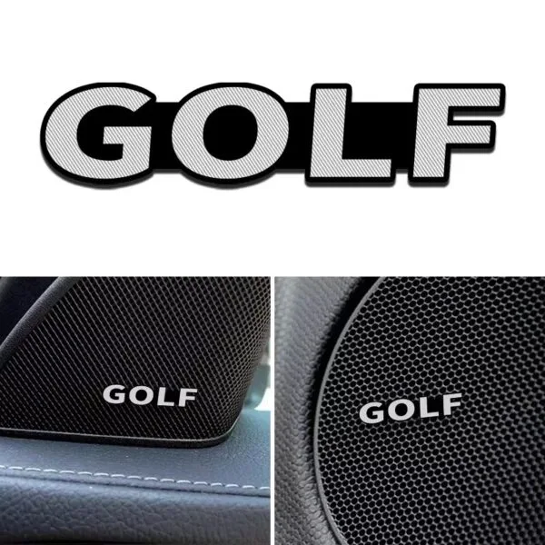Golf Hoparlör Logoları (4 Adet)