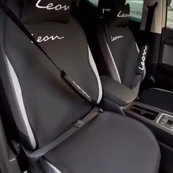 Yeni Leon Nakışlı Ön Takım Koltuk Kılıfları