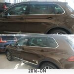 Tiguan 2016+ Kromlu Cam Rüzgarlığı