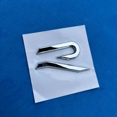 Yeni R Bagaj Logosu Gümüş (Orjinal ürün)