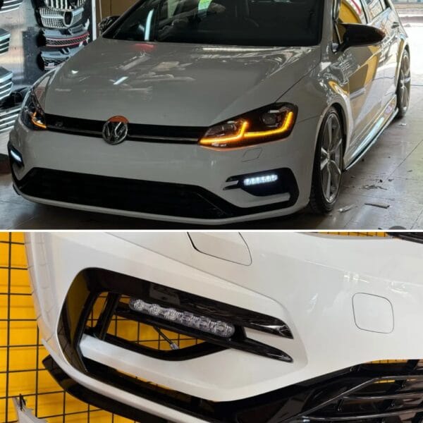 GOLF 7/7.5 R Tampon Gündüz Ledi Sis Farı