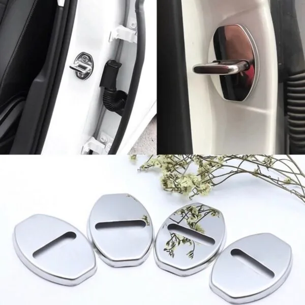 Kapı Kilit Kapakları Metal 4 Adet