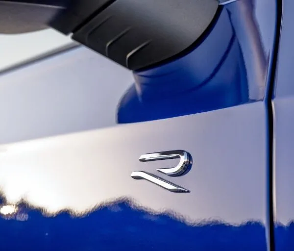 Yeni R Kapı Logoları Çift Gümüş (Orjinal Ürün)