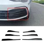 Golf 8 Ön Tampon Kaplama PianoBlack