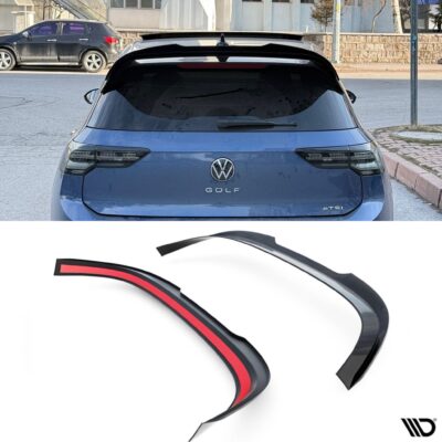 Golf 8 / 8.5 Clubsport İlave Spoiler Pianoblack