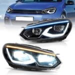 Golf 6 Uyumlu Golf 8 Dizayn Led Farlar